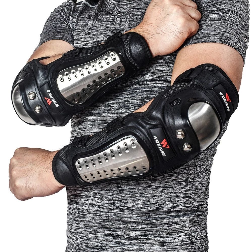 Motorcycle Knee Protector Moto - Mountain Biking Elbow Pads ulasan dan harga